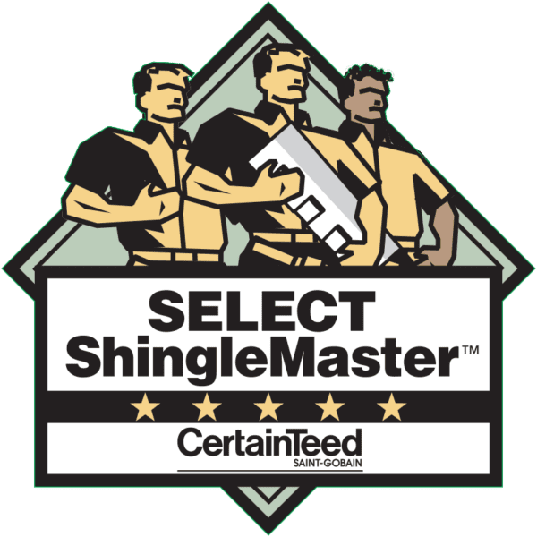CertainTeed Select ShingleMaster — top 1% roofing contractor in Central Valley CA