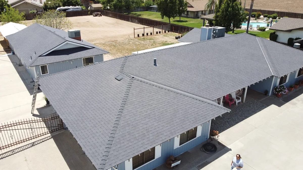 Residential re-roof in Riverbank, CA